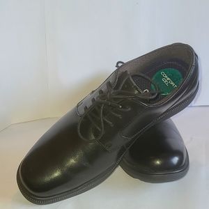 Nunn Bush Men's Marvin Street Plain Toe Oxford, Black, Size 8